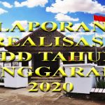 LAPORAN REALISASI DANA DESA TAHUN ANGGARAN 2020